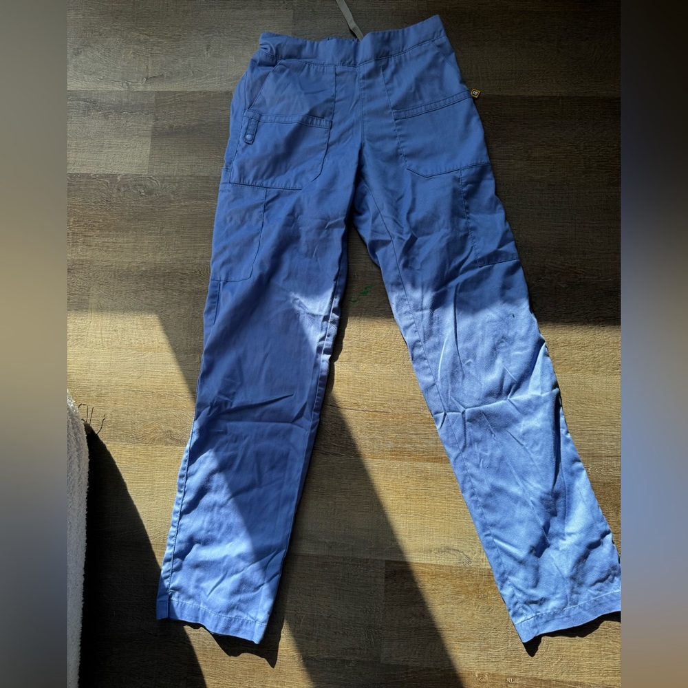 WonderWink Women's Ceil Blue Scrub Pants XXS